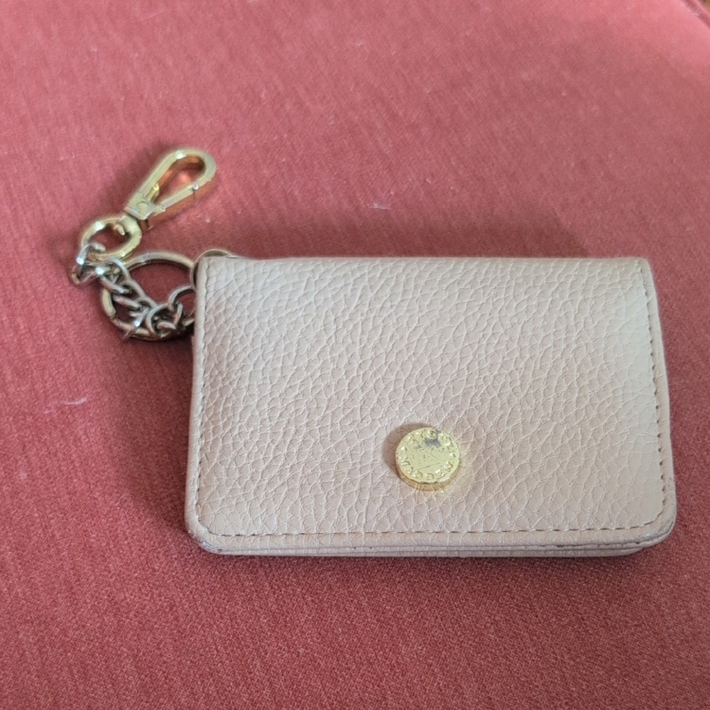 Steve Madden Pink Leather Keychain Wallet